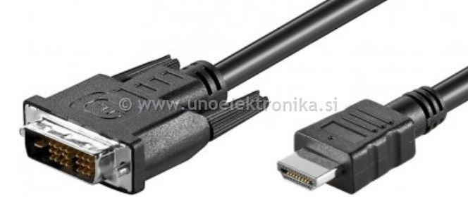 KABEL HDMI (19) - DVI-D (18+1) L=2m