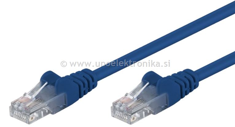 PATCH KABEL UTP L=0,5m MODRI