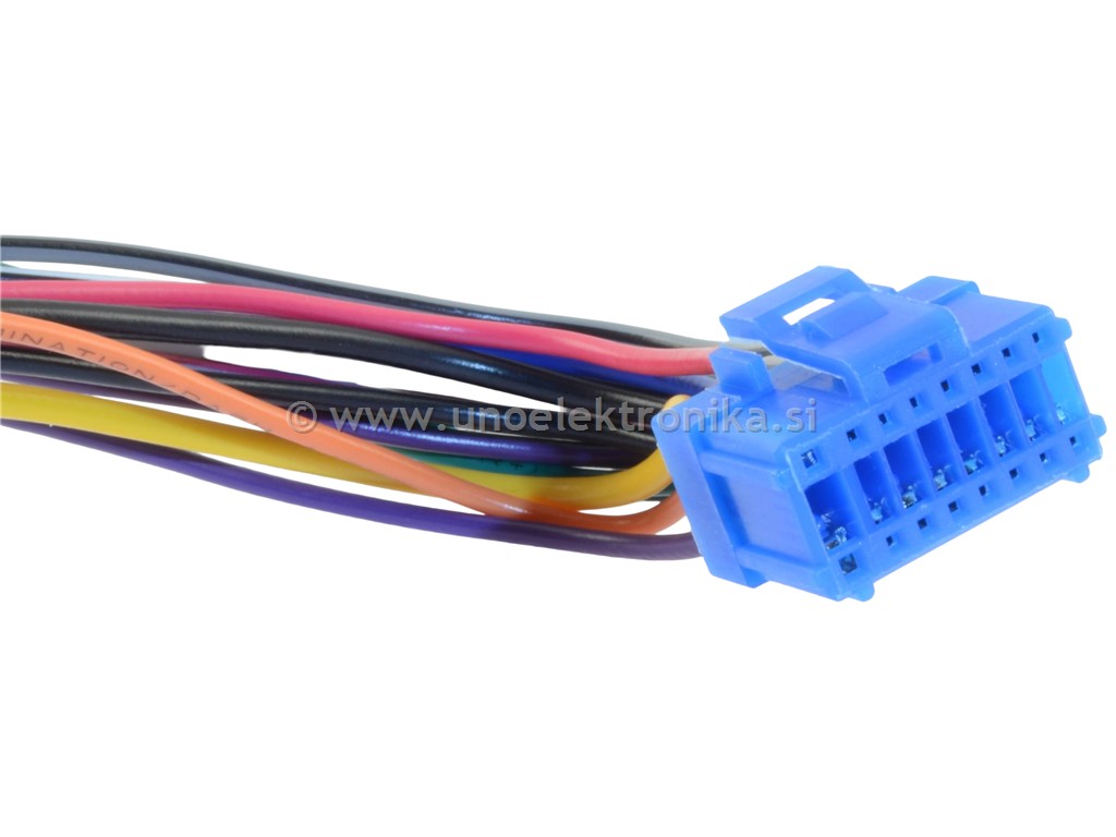 KABEL ISO ZA AVTORADIO PIONEER 16 ŽILNI