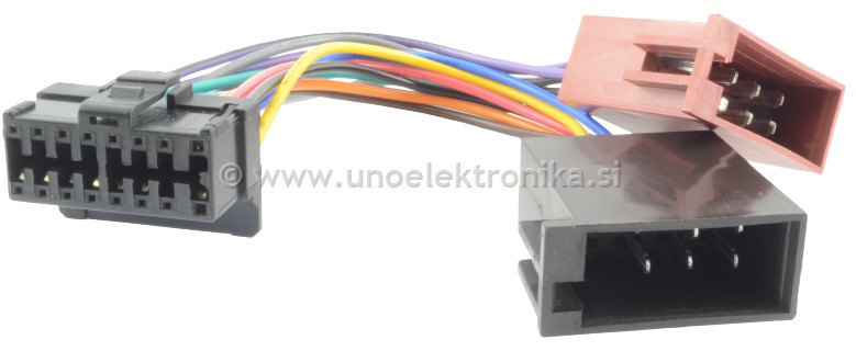 KABEL ISO ZA AVTORADIO PIONEER 16 ŽILNI