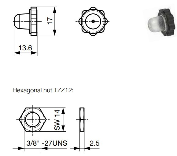 ZAŠČITNI POKROVČEK IP65 ZA TERMIČNO
