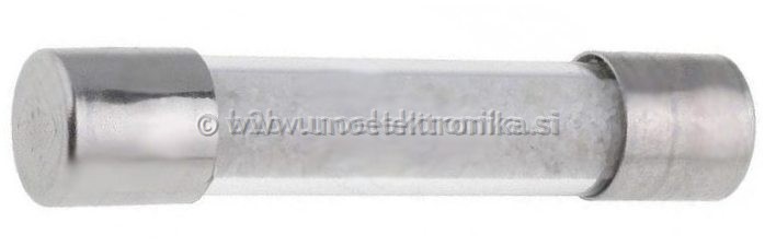 VAROVALKA CEVNA 6,3x32mm STEKLENA