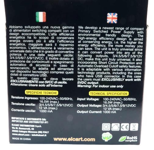 *NAPAJALNIK SWITCHING 1000mA NASTAVLJIV