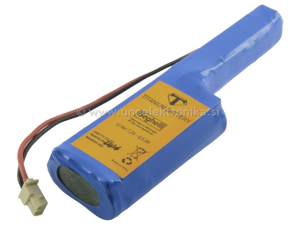 BATERIJA Li-Ion 7,2V 500mAh