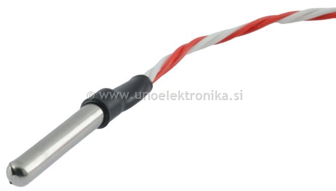 SONDA Pt100 -50 +200°C NA KABLU L=1m
