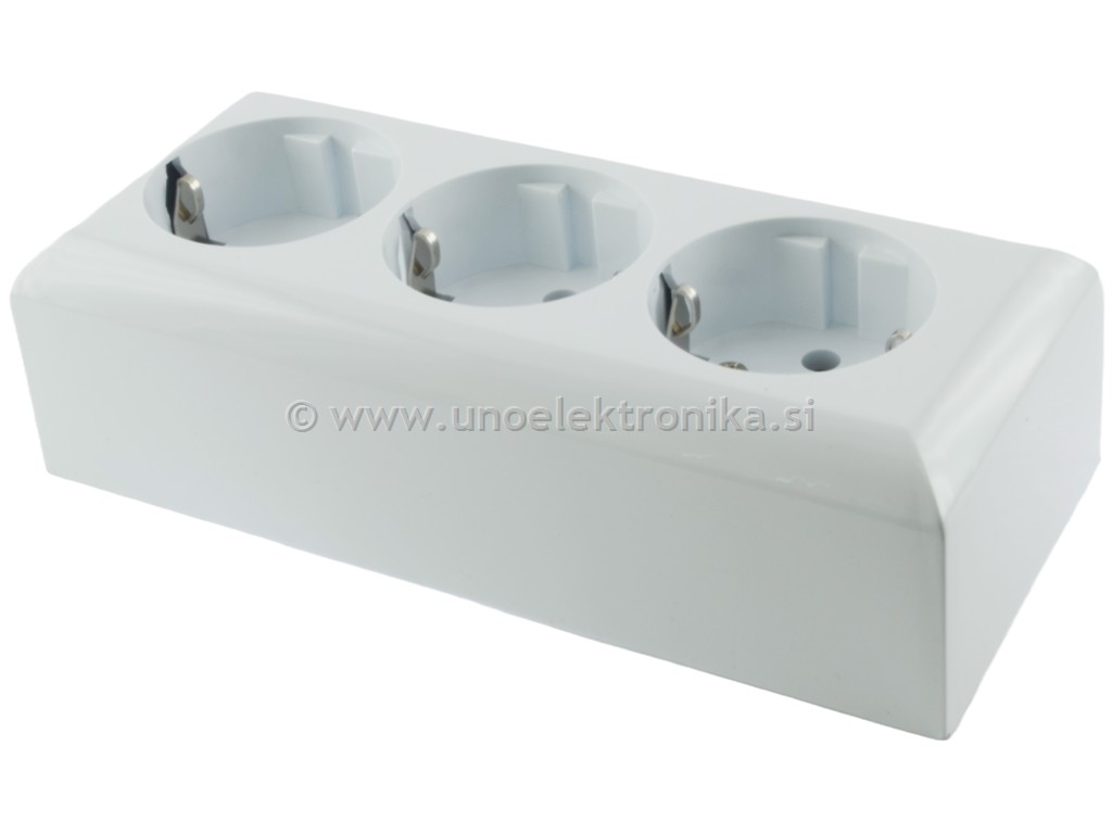 RAZDELILEC SHUKO 3 MESTNI 16A/250VAC