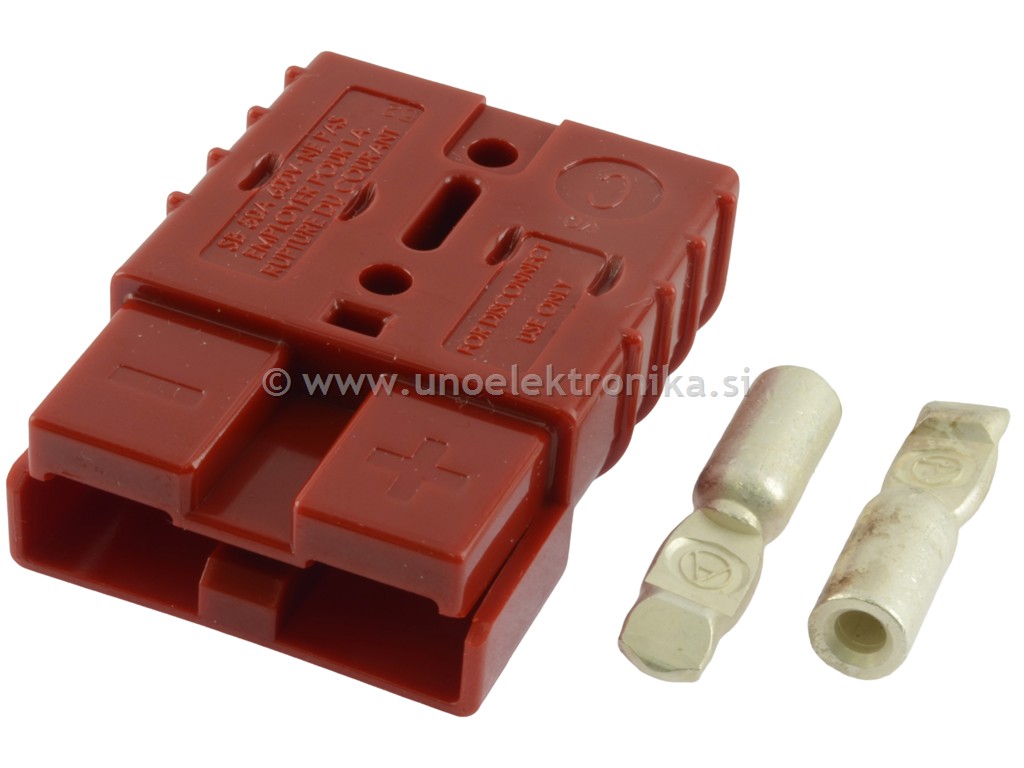 KON. NAPAJALNI 2p. 50A 36VDC 3,3-5,2mm2