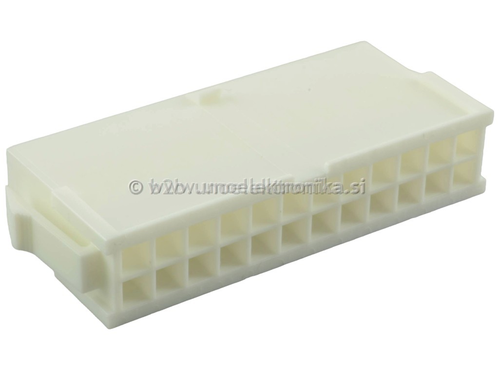 VTIKAČ MINI-FIT JR 24p. ZA NA PANEL